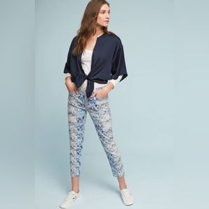 Pilcro Letterpress  Jeans by Anthropologie size 28. Excellent condition